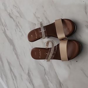 Women's wedge sandal, 7.5